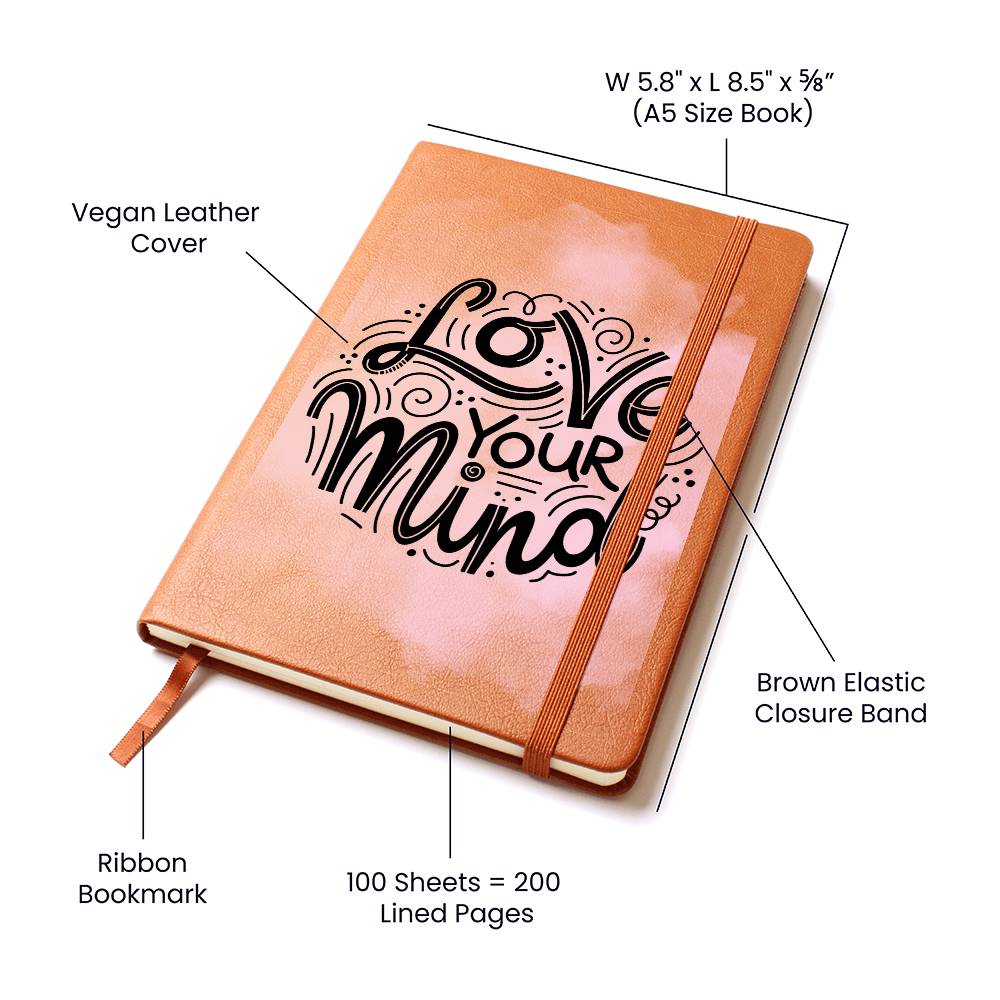 Love your Mind Leather Journal